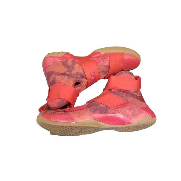 Rare colorways red camouflage nike lebron James soldier ten 9.5 - Picture 8 of 12